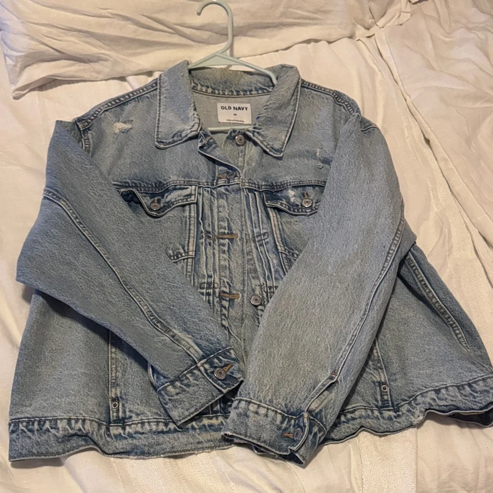 Old Navy Light Blue Denim Jacket - Picture 1 of 1